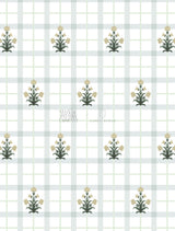 Courtyard Gingham Wallpaper