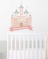 Princess Castle - Large Personalised Decal