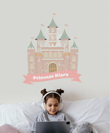 Princess Castle - Large Personalised Decal