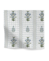 The Indigo Courtyard Fabric
