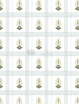Aparajita Trellis Wallpaper