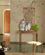 Blossom Beige Mural in Beige