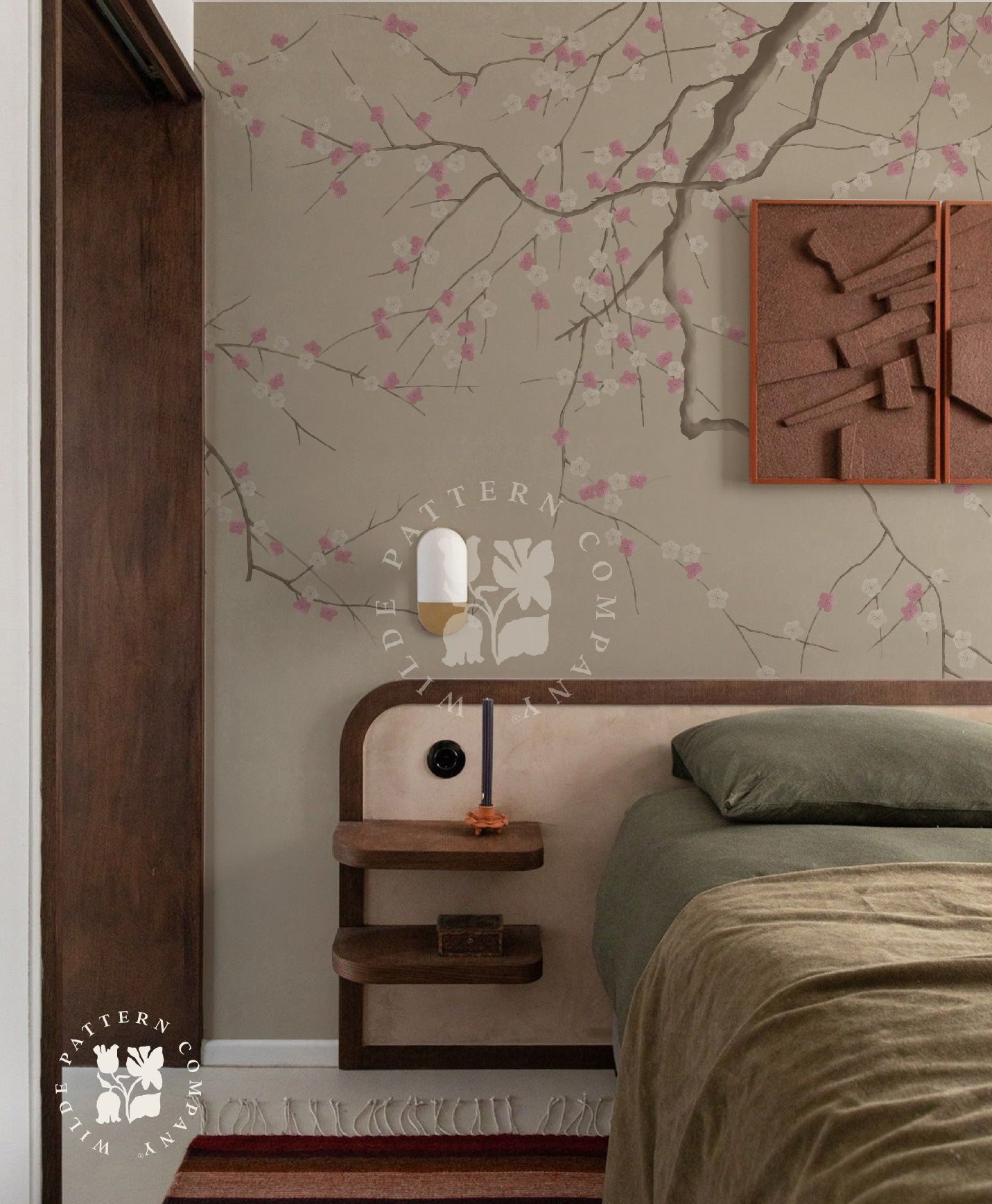 Blossom Light Pink Mural