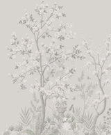 The Imperial Garden in Beige Mural