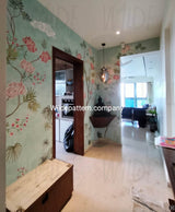 Chinoiserie Mural Wallpaper by Wilde Pattern Company