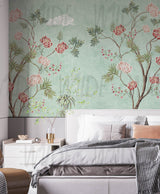 Chinoiserie Mural Wallpaper by Wilde Pattern Company