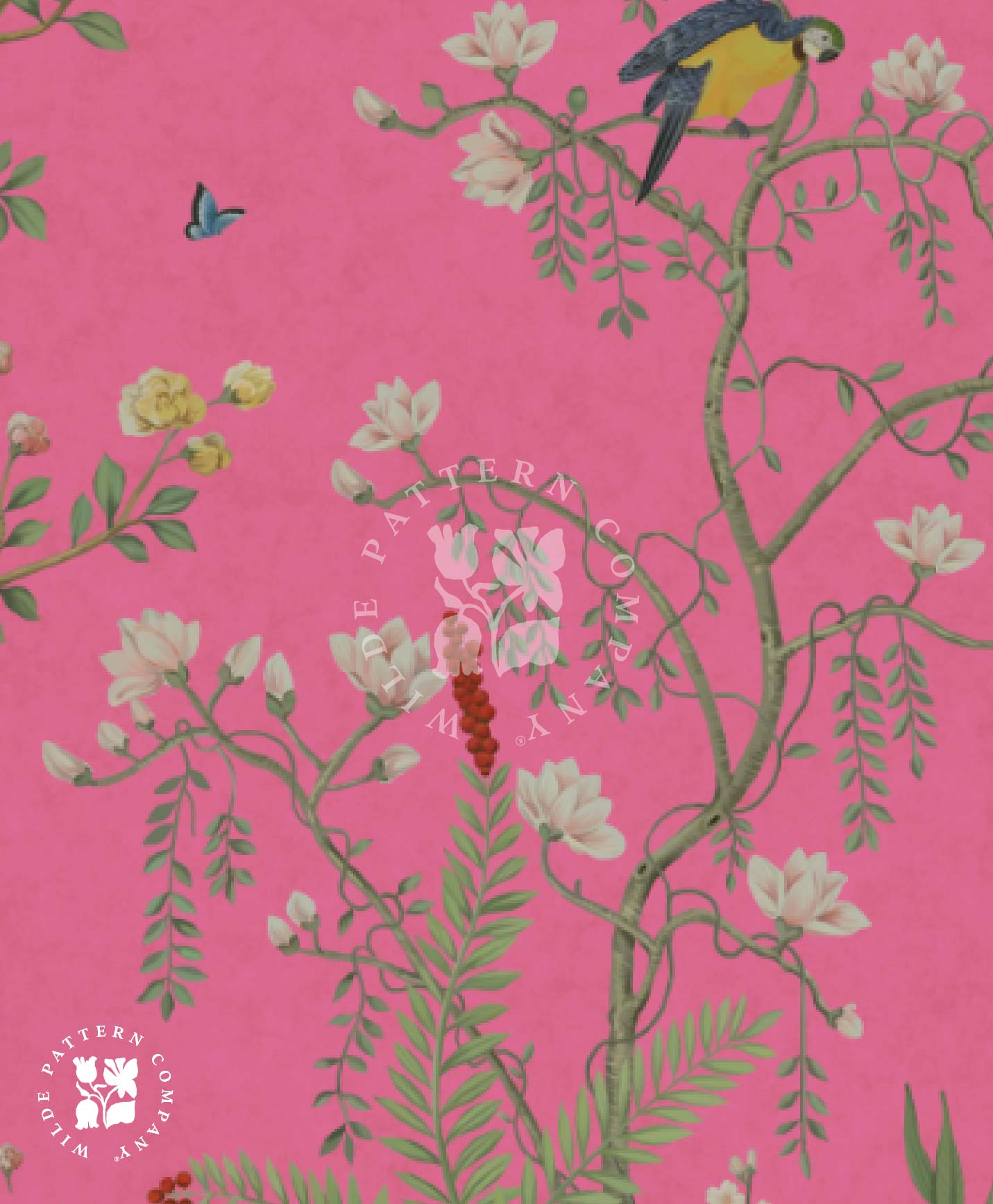 Rani Bagh, Chinoiserie Wallpaper