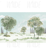 Cotswold Charm, Hand painted Landscape Mural