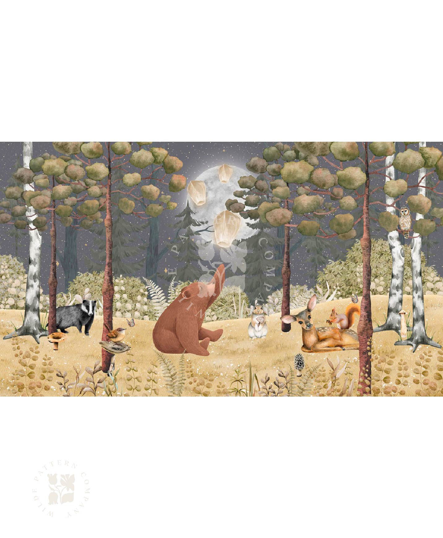 Forest of Dreams, Woodlands Kids Wallpaper2