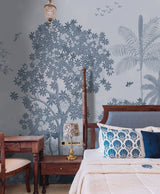 Forest in My Backyard (Navy Blue)