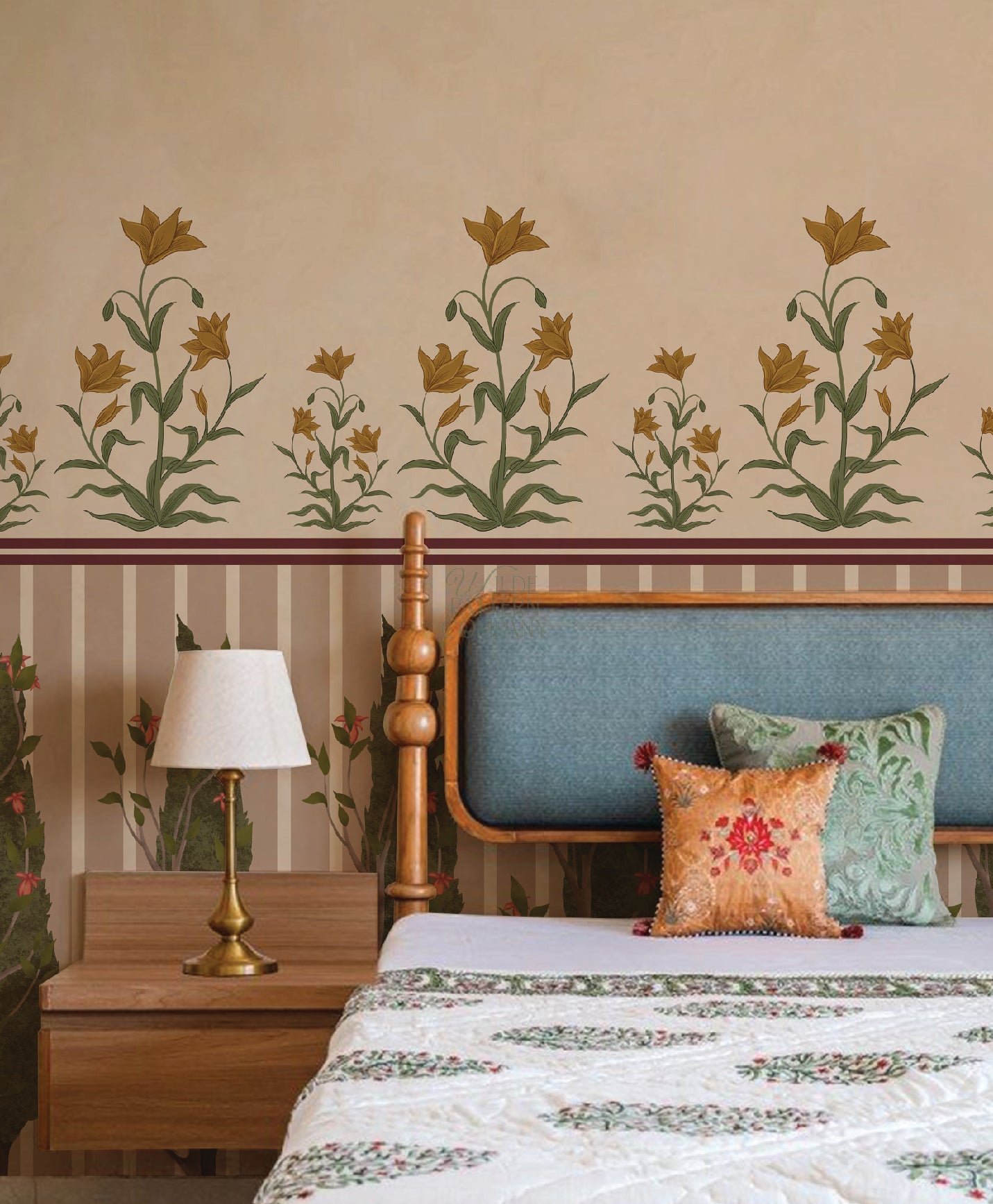 Garden Room Wallpaper (Yellow)