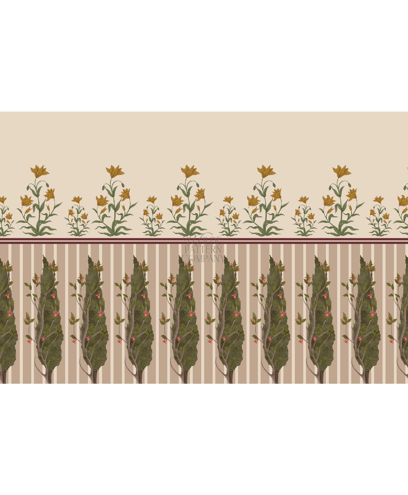 Garden Room Wallpaper (Yellow)