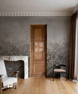 Gentle Breeze Mural in Grey