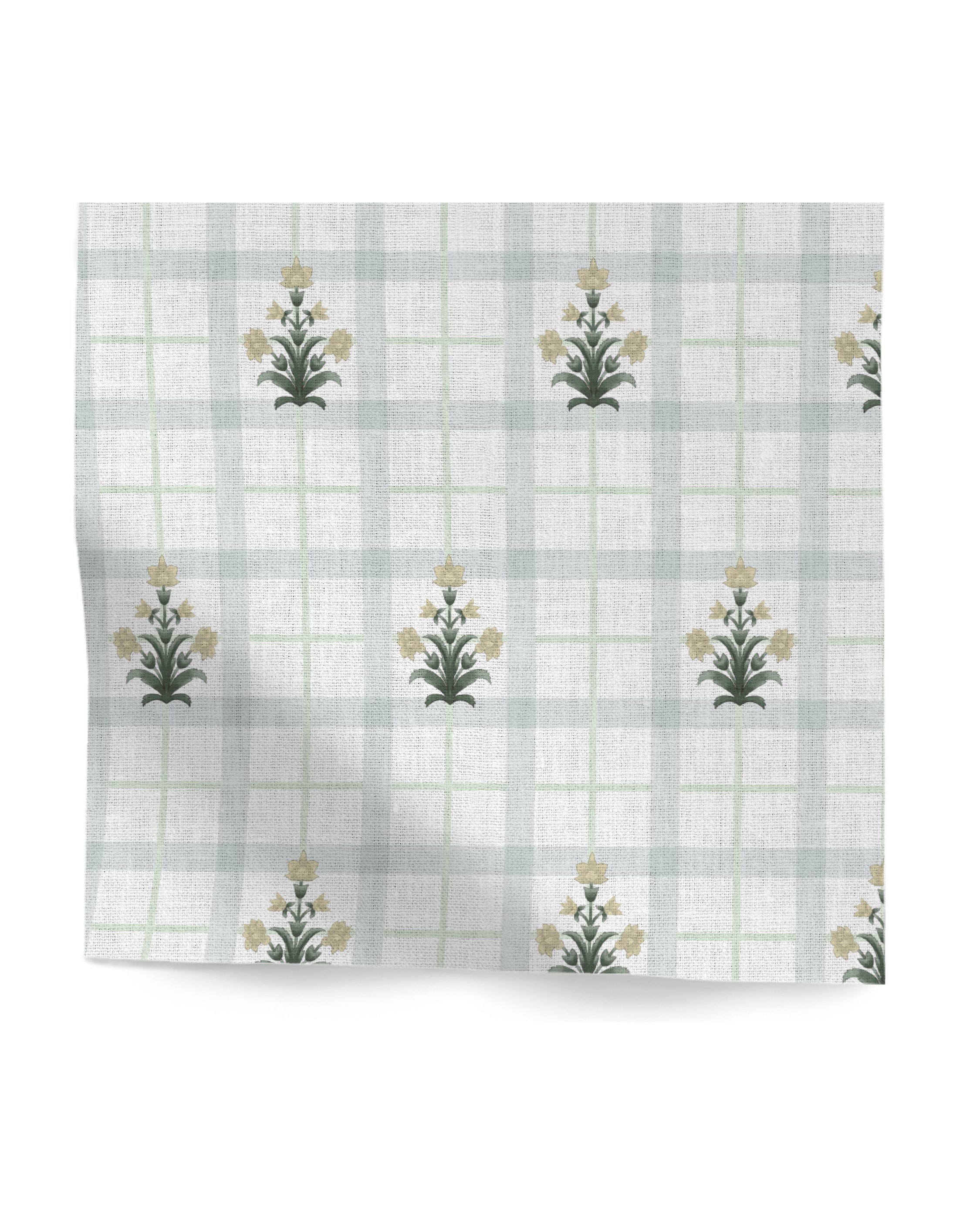 Courtyard Gingham Fabric