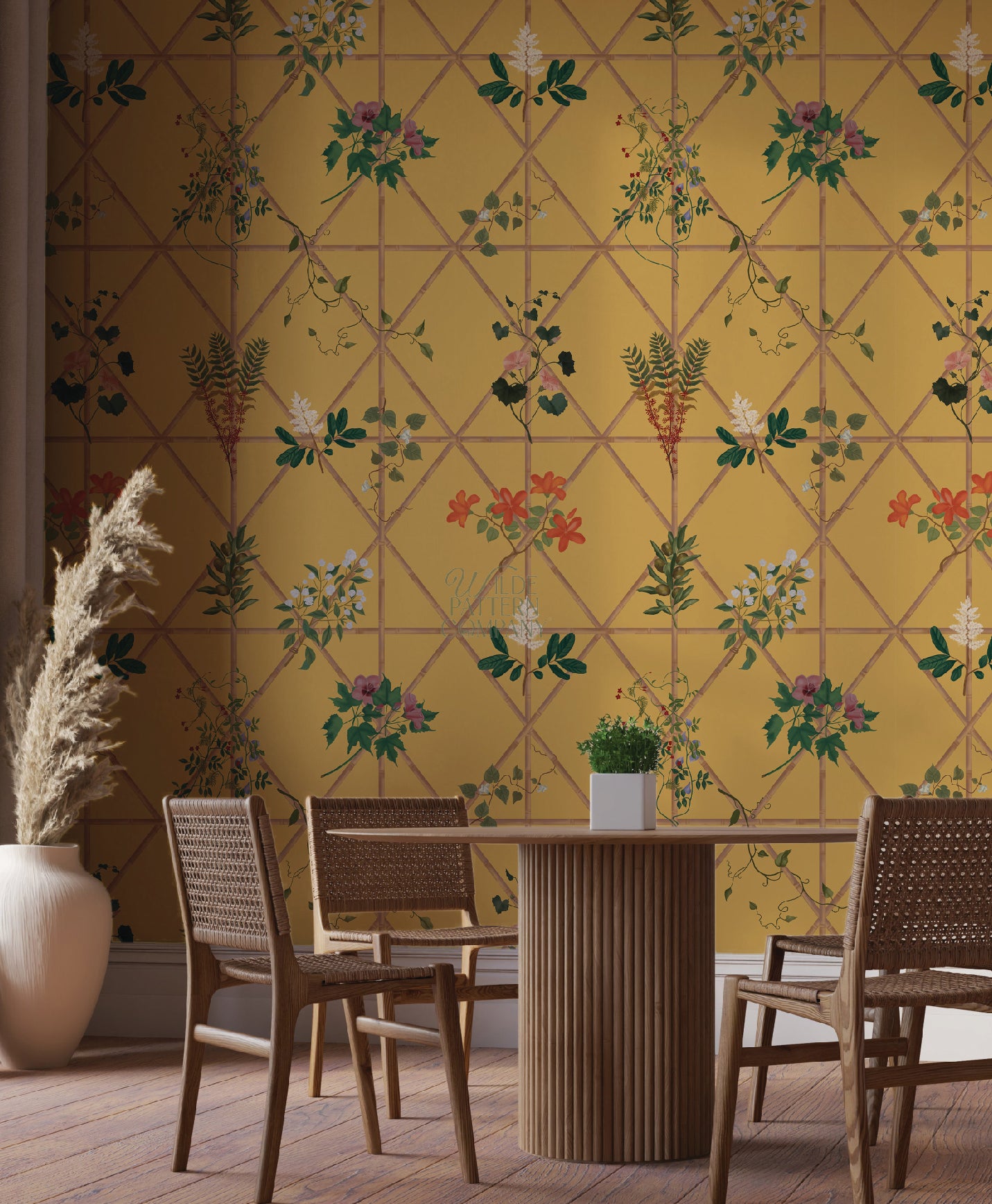Jardin Trellis (Yellow)