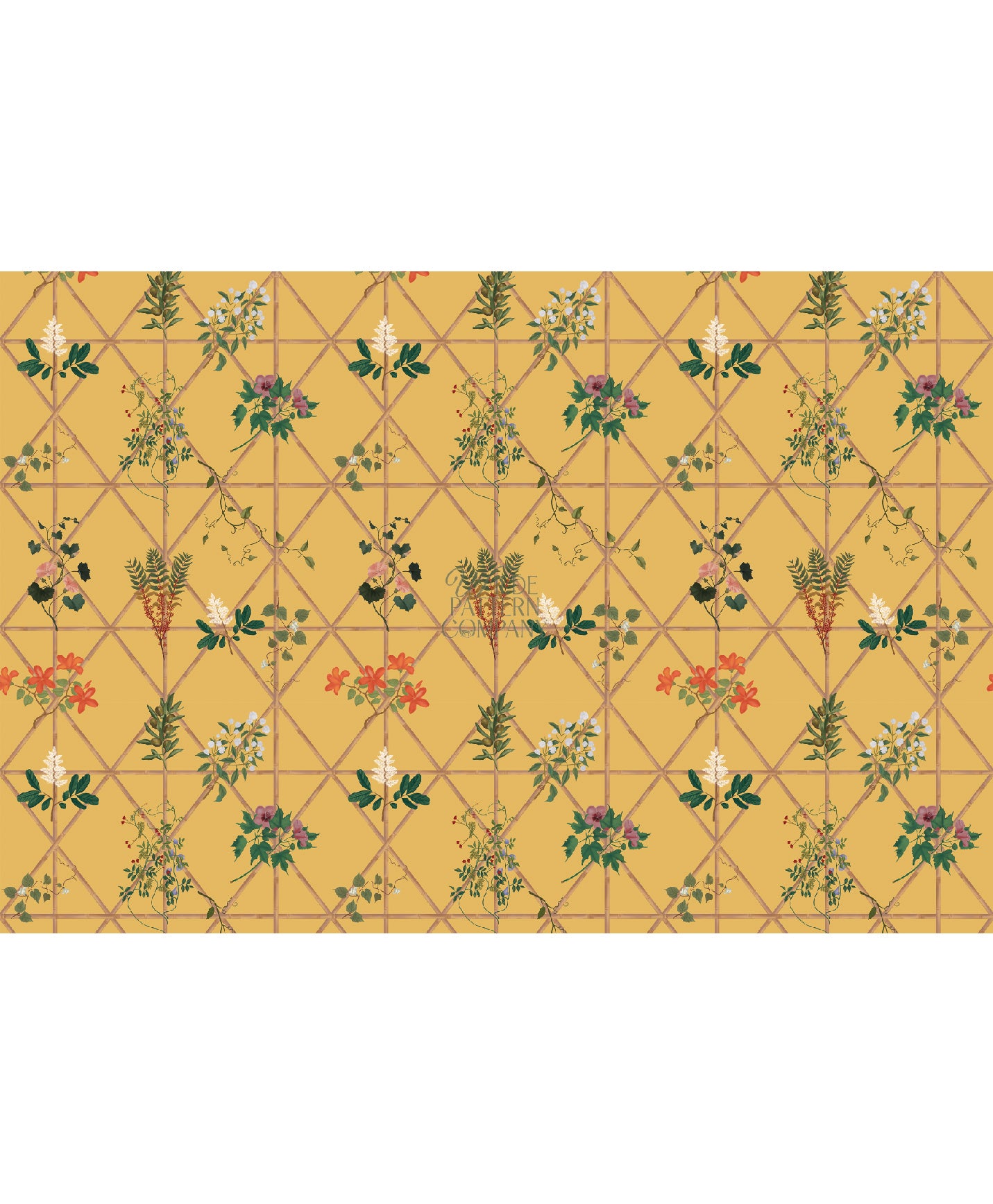 Jardin Trellis (Yellow)