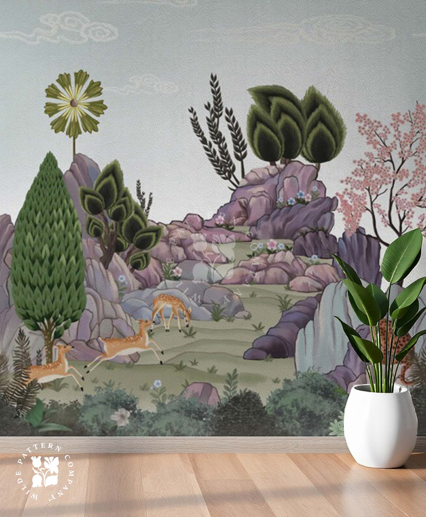 Jodha's Wilde Haven, Pichwai Wallpaper