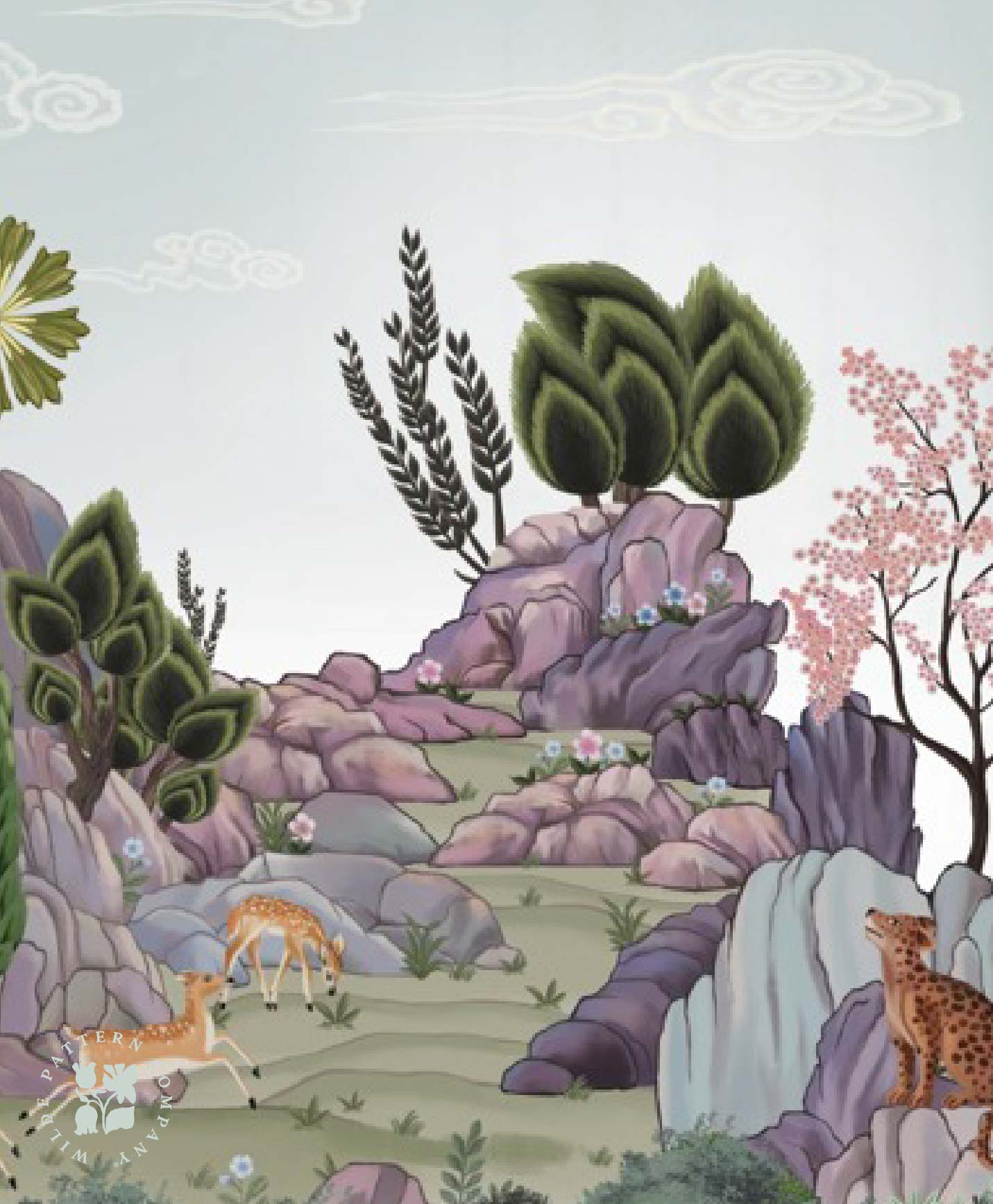 Jodha's Wilde Haven, Pichwai Wallpaper