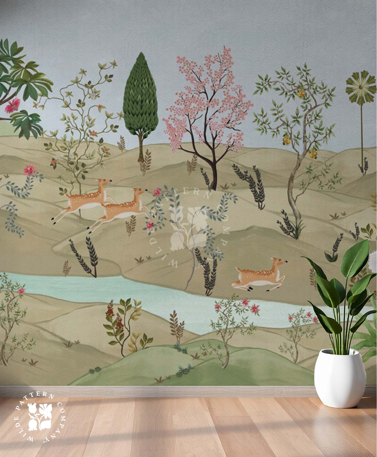 Jodhpur in Bloom, India in the Wilde Wallpaper