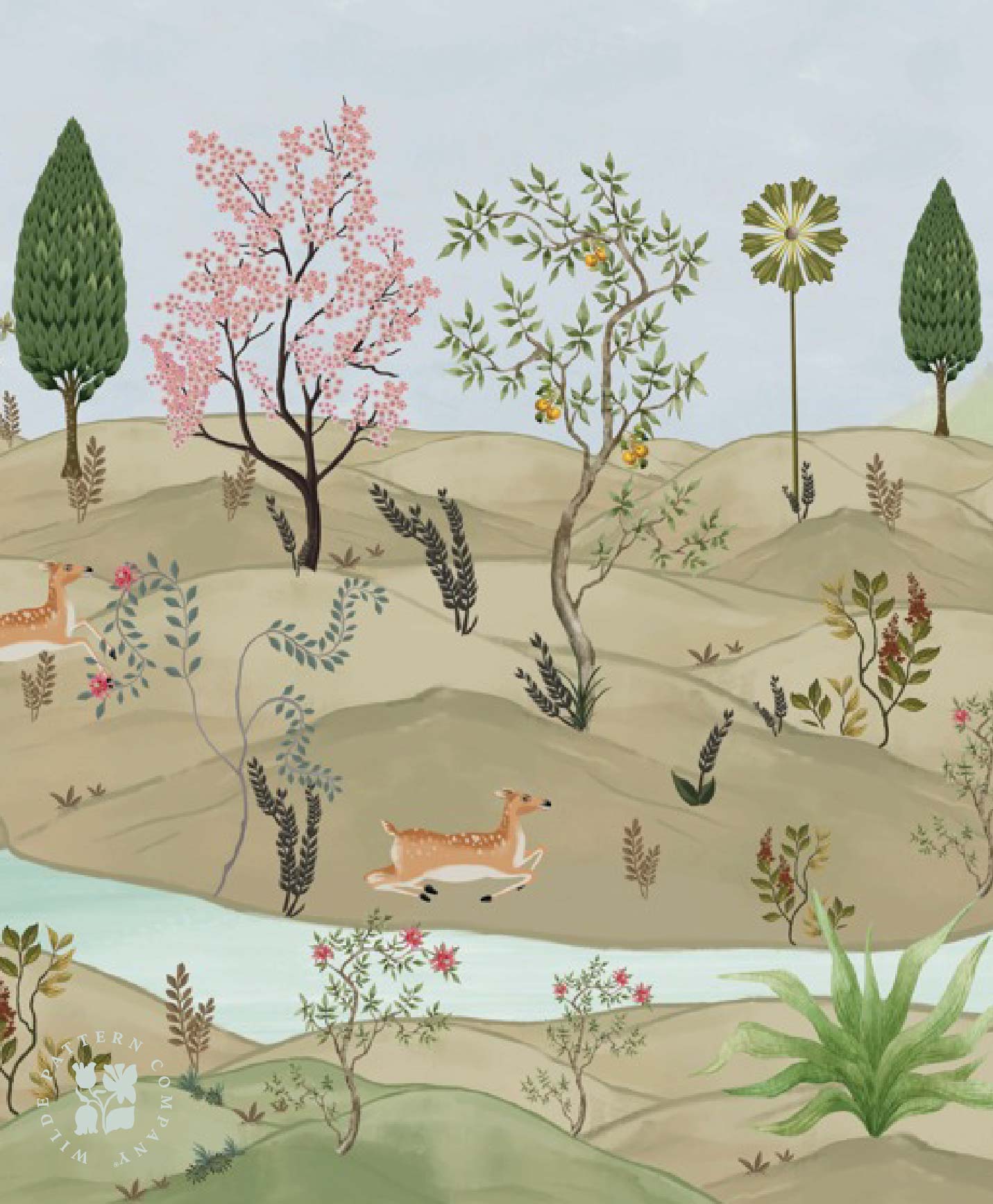 Jodhpur in Bloom, India in the Wilde Wallpaper