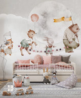 La Luna, Dreamy Kids Wallpaper