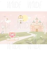 Cute Kids hot princess Wallpaper for girls by Wilde Pattern Company