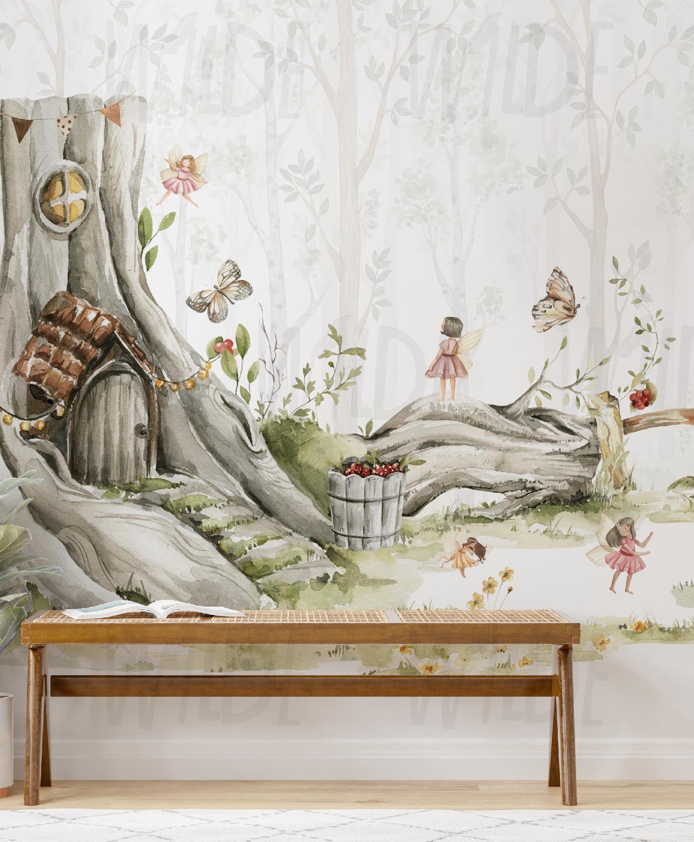 The Fairy Forest, Kids Wallpaper for Girls