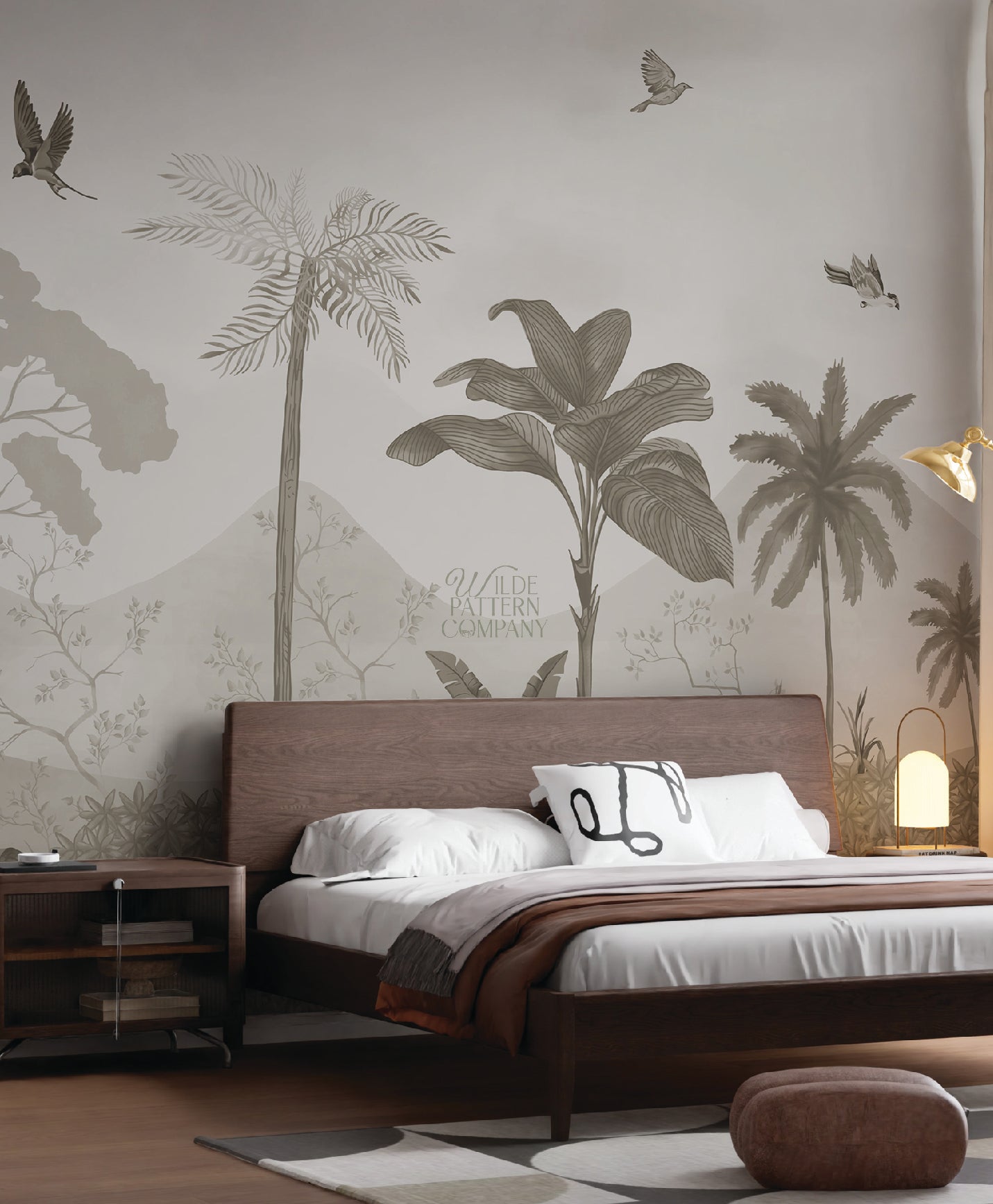 Palm & Mist (Beige)