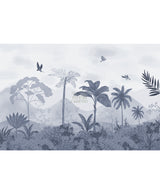 Palm & Mist (Navy Blue)
