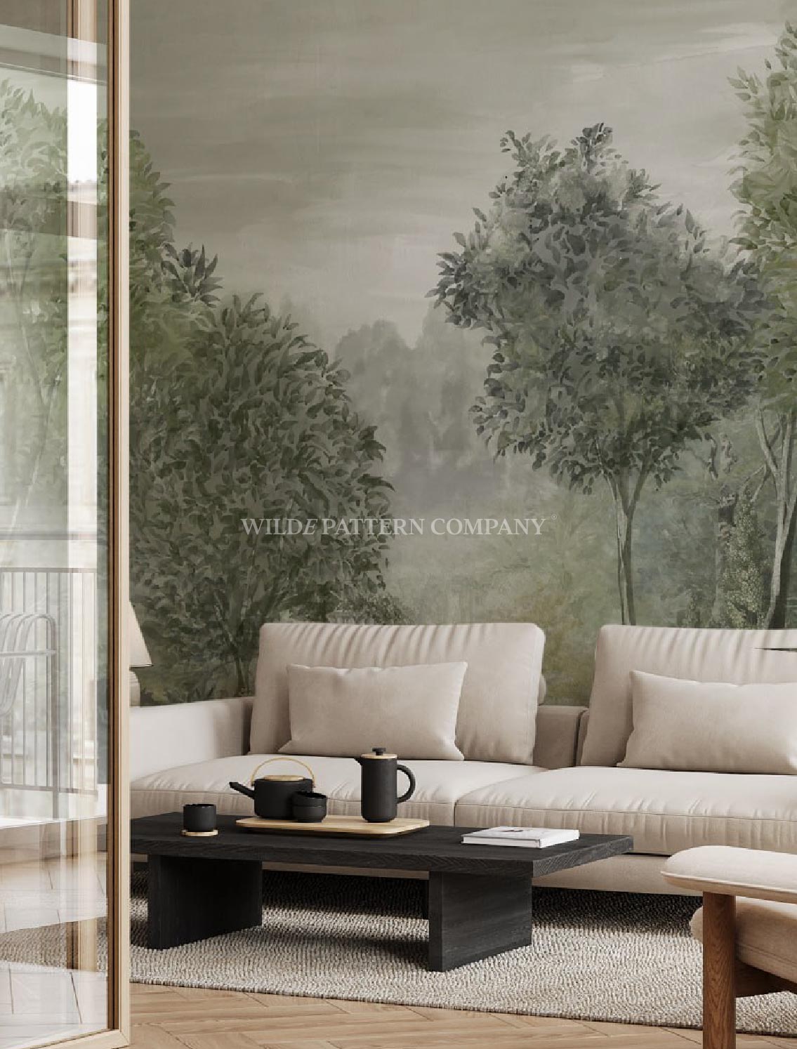 Garden Fresco Mural