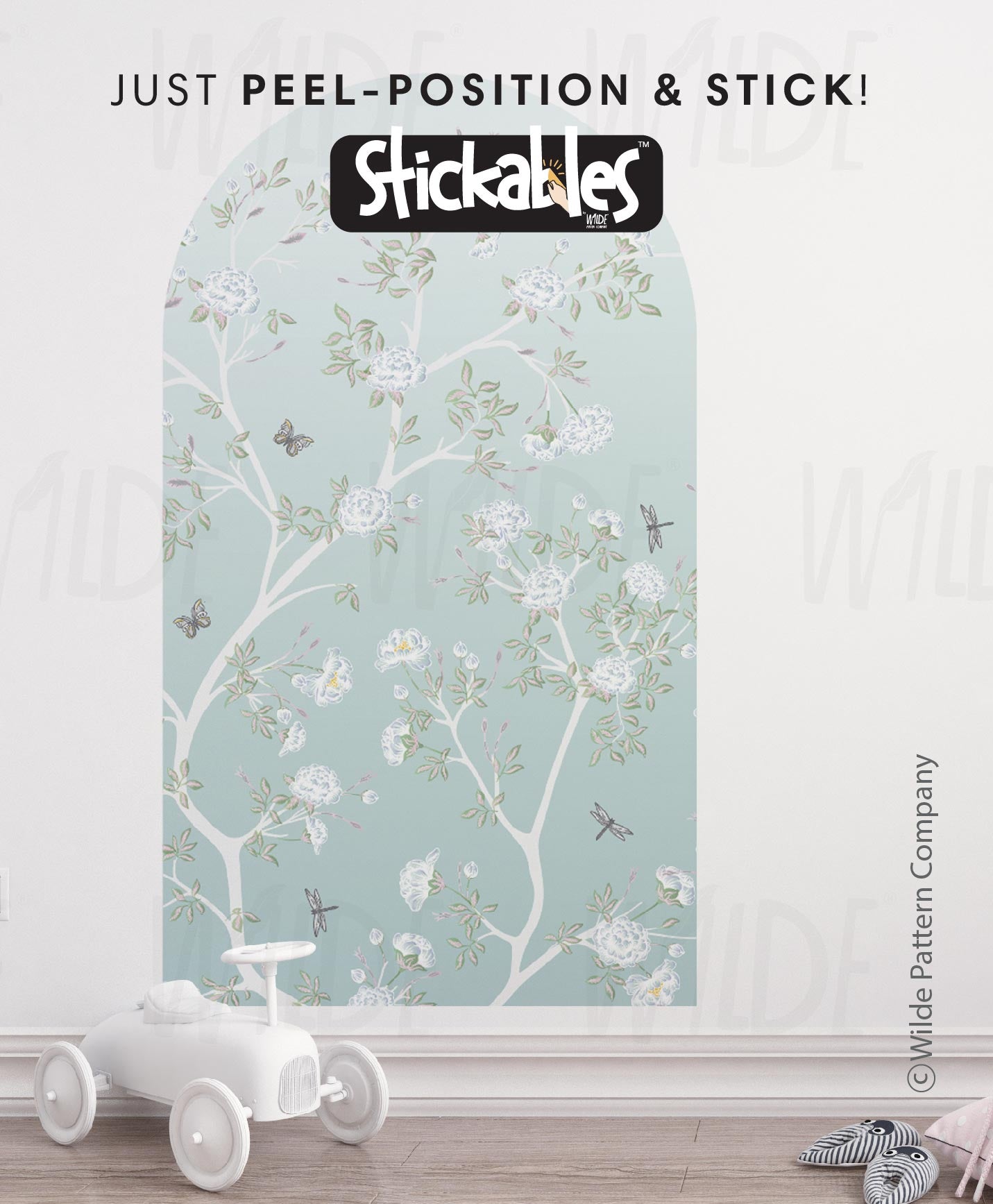 Ellis Wilde 2, Fabric Wall Stickable Arch