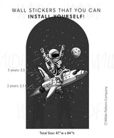 SPACE ASTRONAUT DECAL