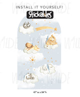 Stickables: Peel & Stick Wallpapers Wilde Pattern Company