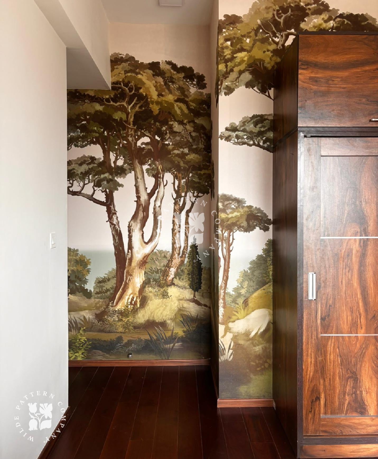 Tuscan Dream Landscape Mural