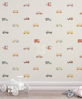 Skyline Shuffle, Kids Car Wallpaper Roll