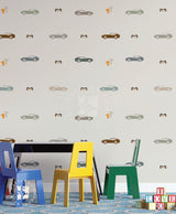 Racetrack Rally, Kids Car Wallpaper Roll