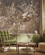 Vintage Botanicals Mural