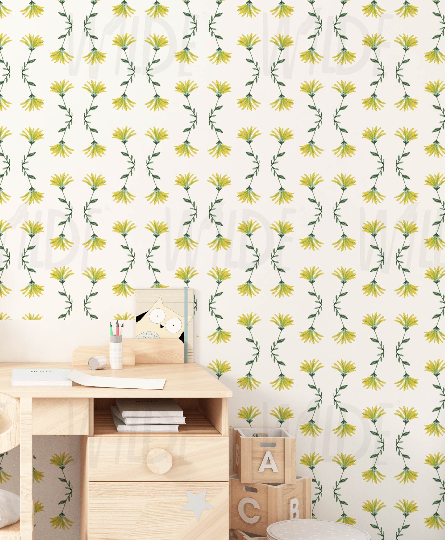 Sunday Sunflowers, Kids Basics Wallpaper