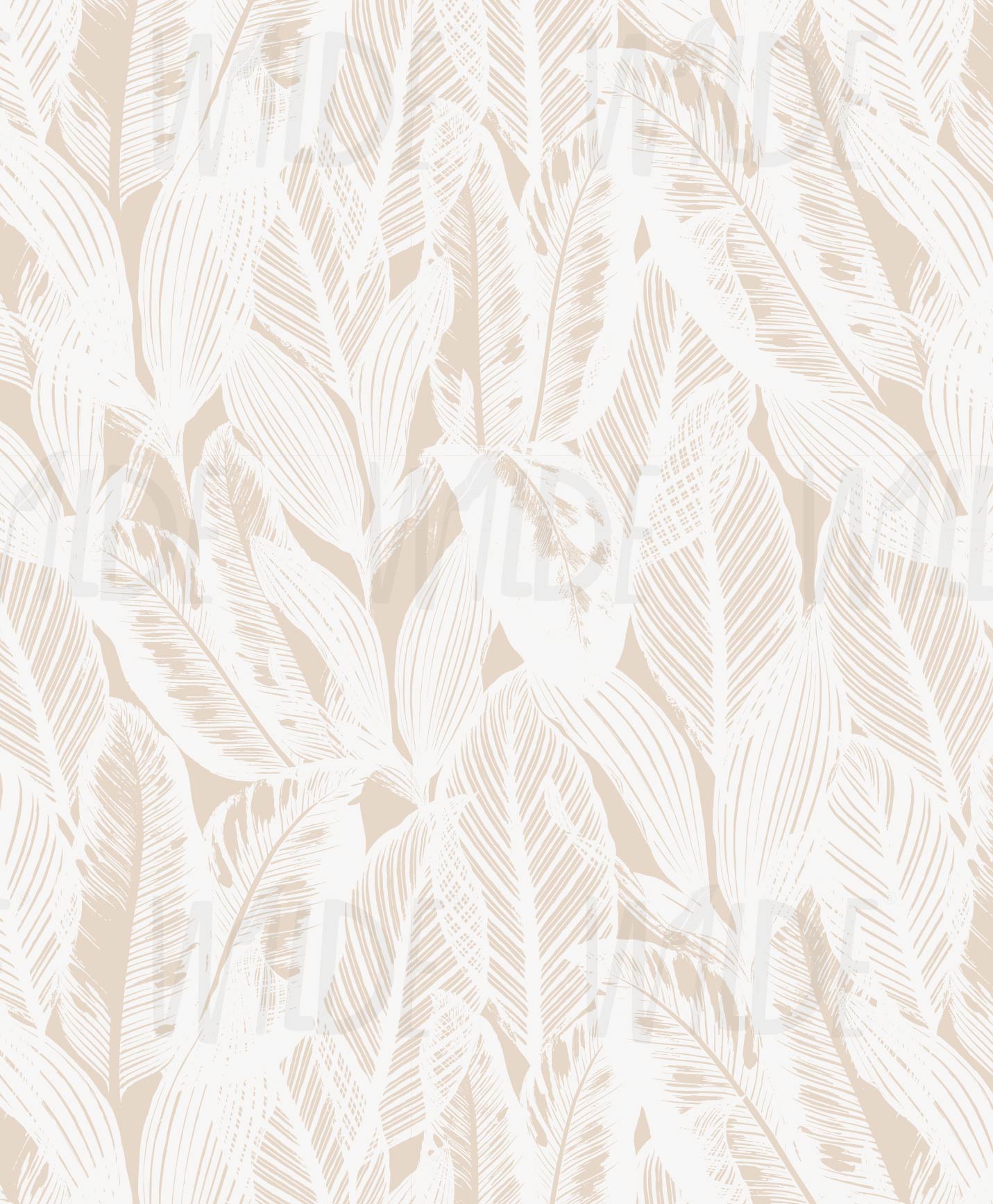 Nordic Foliage, Wabi Sabi Wallpaper