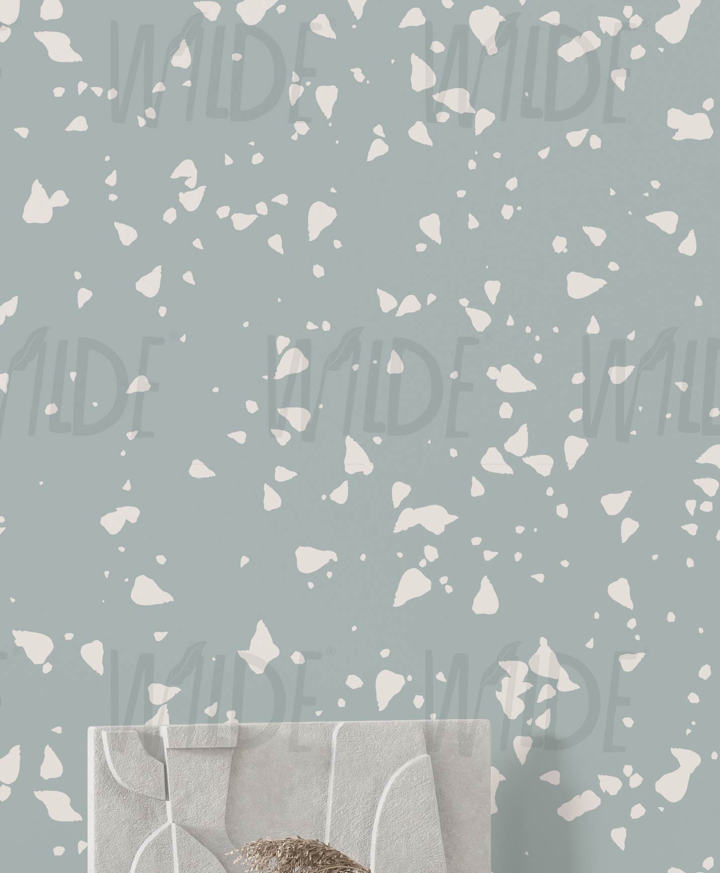 Terrazzo Design Wilde Basics Wallpaper by Wilde Pattern Company