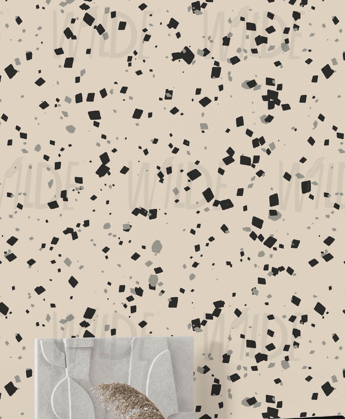 Terrazzo Design Wilde Basics Wallpaper by Wilde Pattern Company