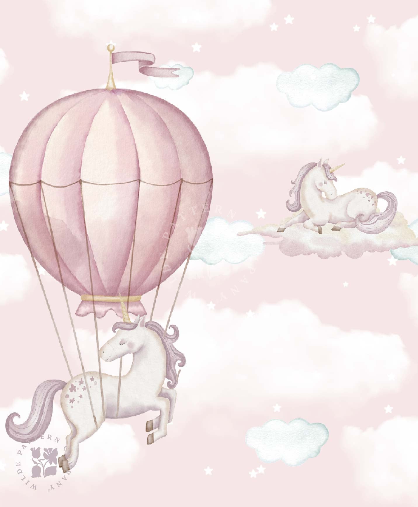 Unicorn in the Clouds, Princess Wallpaper