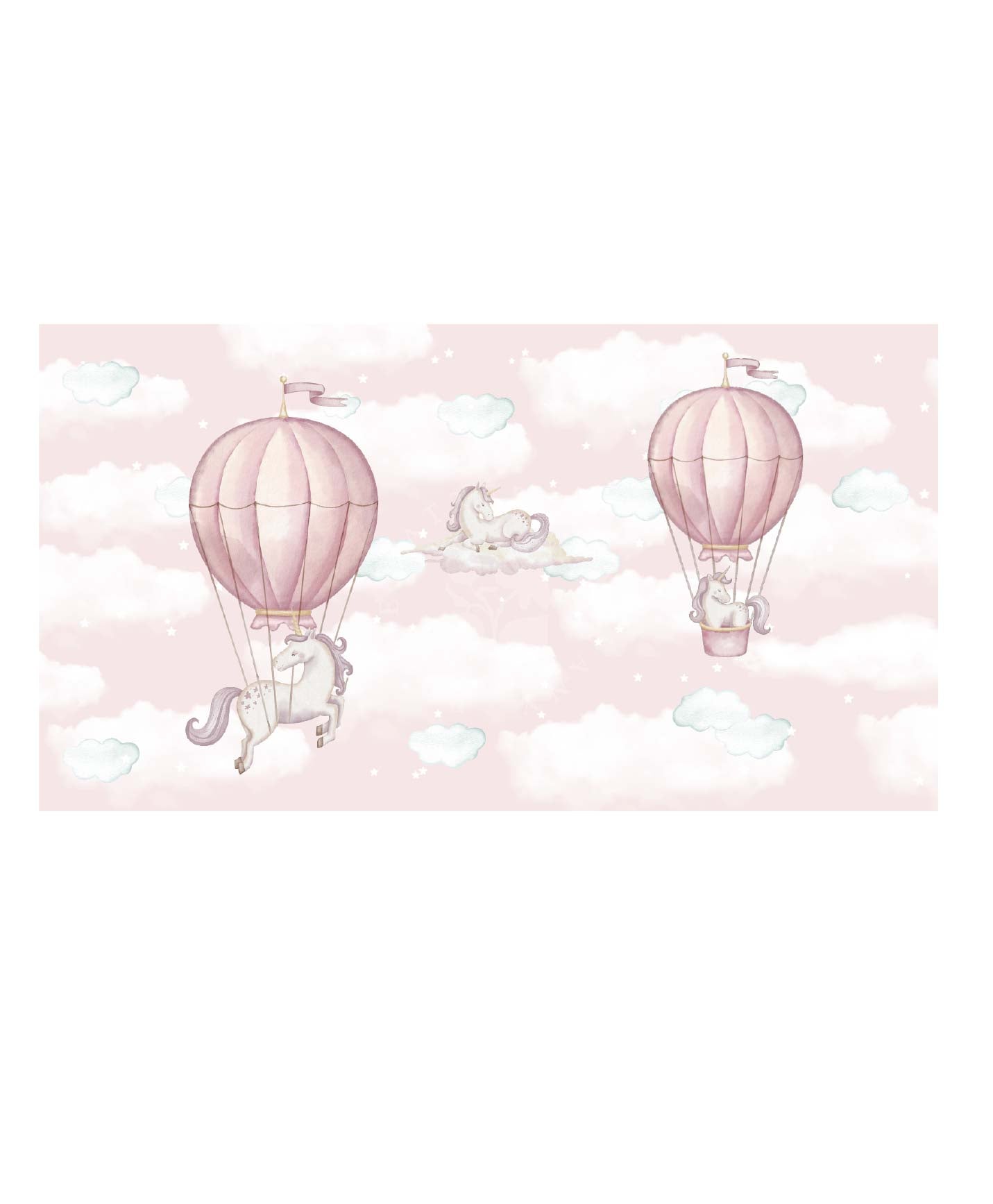 Unicorn in the Clouds, Princess Wallpaper