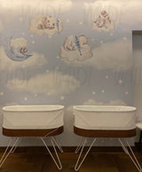 Cute Kids dreamy safari Wallpaper by Wilde Pattern Company