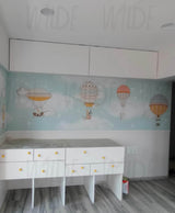 Cute Kids dreamy animals Wallpaper by Wilde Pattern Company