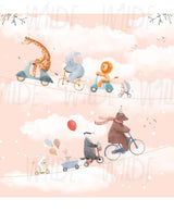 A Whimsical Road Trip, Dreamy Kids Wallpaper