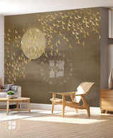 Moon bound, Oriental Wallpaper