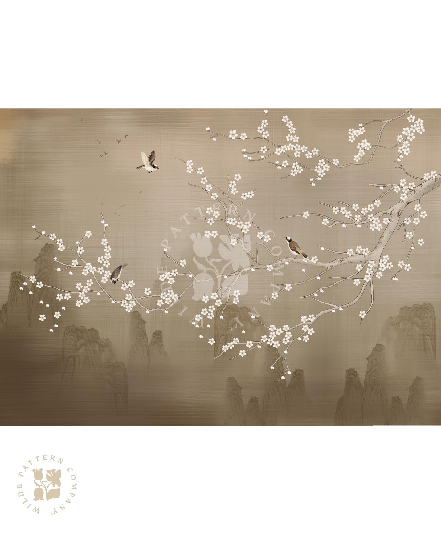 Eastern Nostalgia, Oriental Wallpaper