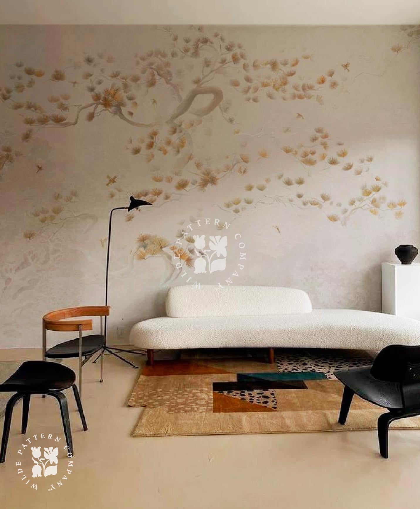 Blossom Tree, Oriental Wallpaper