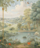 Landscape Wallpaper by Wilde Pattern Company